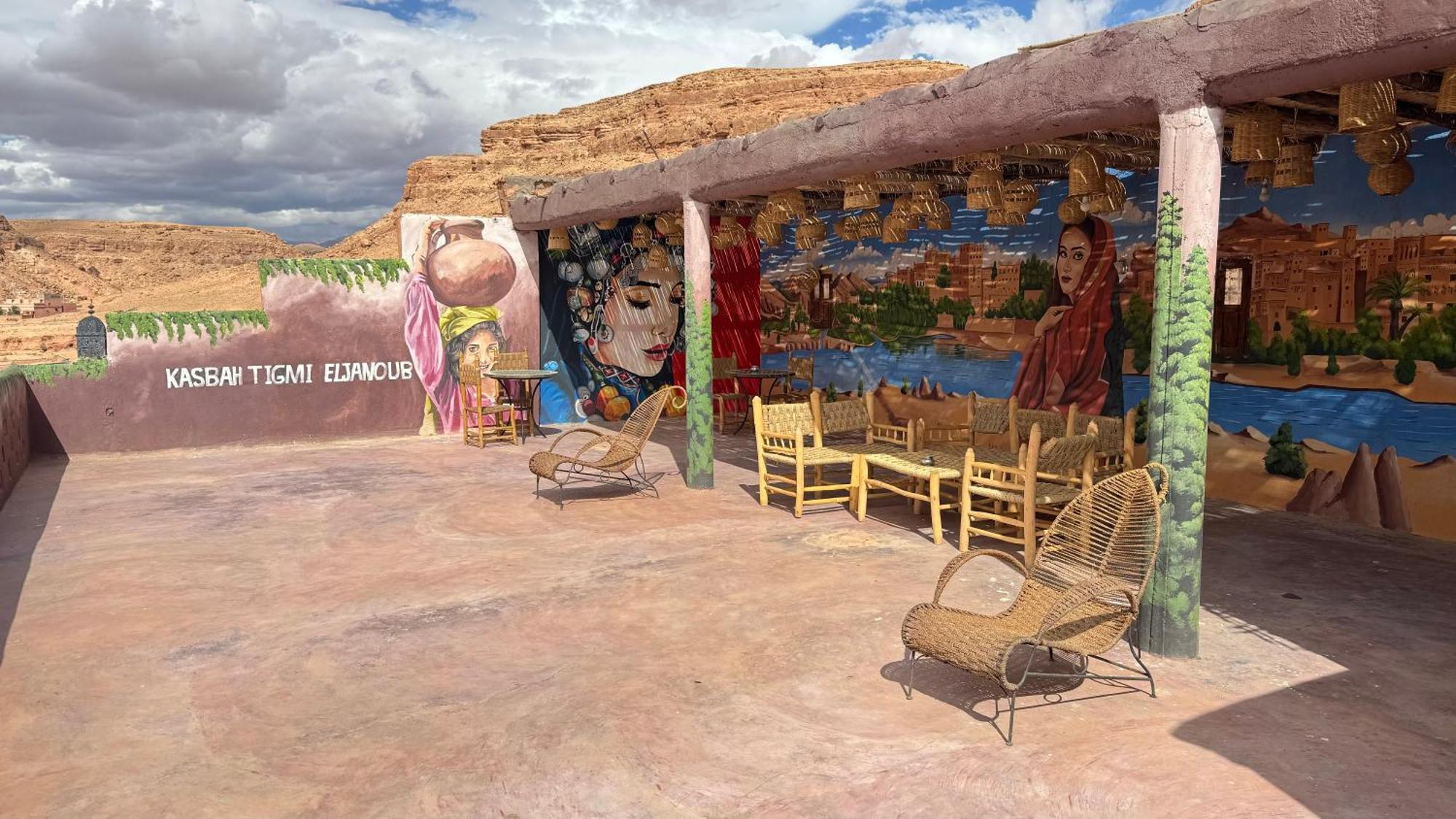 Kasbah Tigmi El Janoub Hotel Ajt Benhaddu Kültér fotó